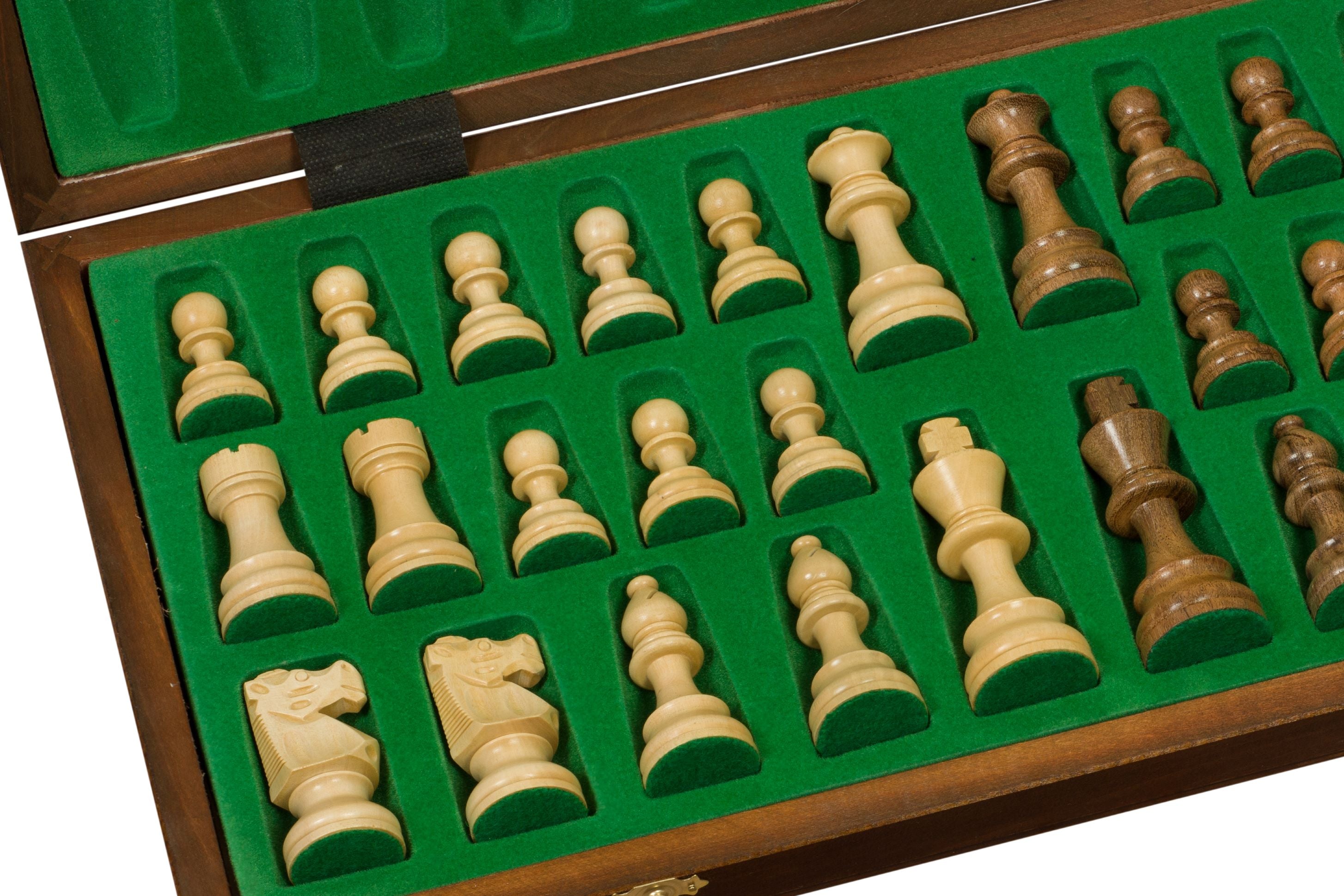 TOURNAMENT No6 intarsy FRENCH ACACIA 3.75"pieces - TOURNAMENT No6 intarsy FRENCH ACACIA 3.75"pieces