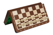 MAGNETIC Wooden Chess set (28 x 28 cm), Insert tray, Intarsy