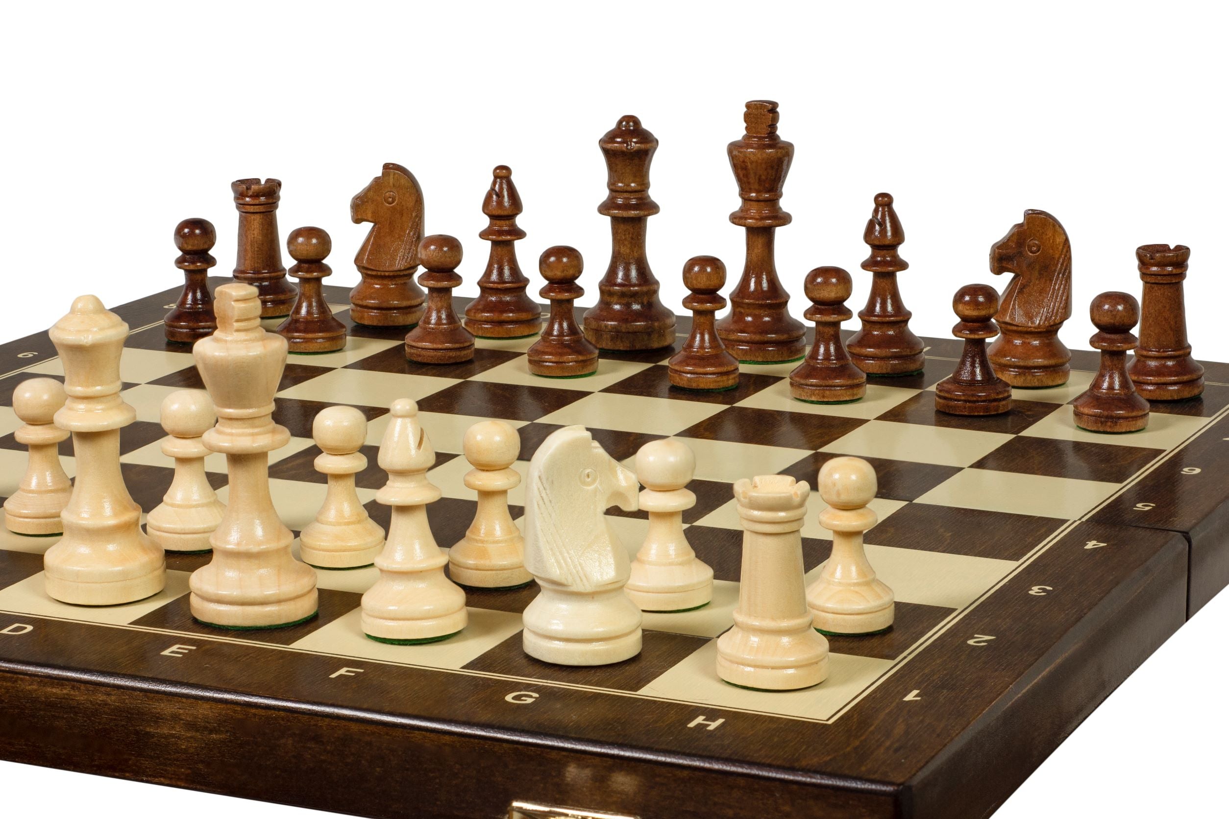 Wooden training chess - 40x40cm - Wooden training chess - 40x40cm
