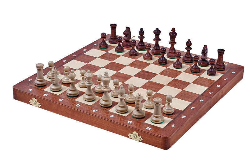 TOURNAMENT No 4 Inlaid (intarsia) with double queen - New Line - TOURNAMENT No 4 Inlaid (intarsia) with double queen - New Line