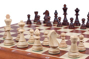 TOURNAMENT No 6 Inlaid (intarsia), insert tray, wooden pieces
