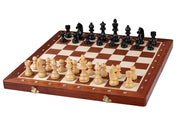 TOURNAMENT No4 intarsy GERMAN KNIGHT EBONISED 3" pieces