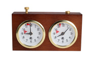 Wooden BHB chess clock without stand – DARK SMALL