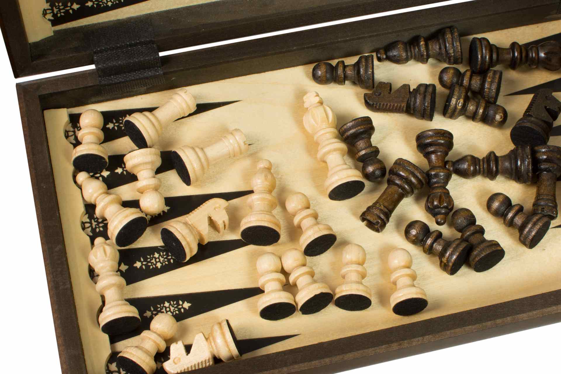 3-in-1 WOOD SET (40x40cm) CHASSETS + WARCABS + BACKGAMMON - 3-in-1 WOOD SET (40x40cm) CHASSETS + WARCABS + BACKGAMMON