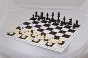 Juego de ajedrez JUNIOR PLUS (10 tableros plegables con piezas de ajedrez + 1 tablero de demostración)