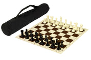 Juego de ajedrez «Klubowy Supreme» en bolsa (piezas + tablero enrollable + bolsa)