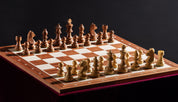 Tournament chess set No. 5 - 50mm board + German Knight 3.5" pieces